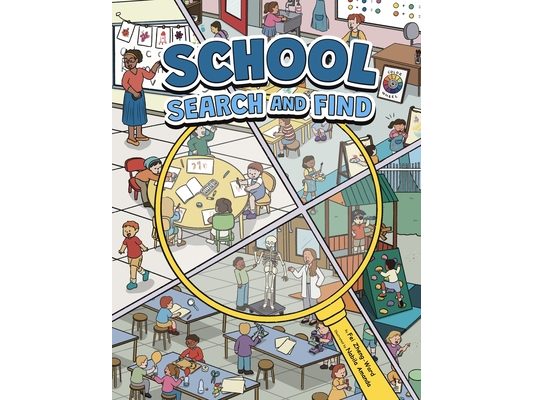 School Search and Find: Preparing Kids for School, Get Kids Excited About School, Fun School Stuff for Kids, Fun School Activities for Kids, Help Kids