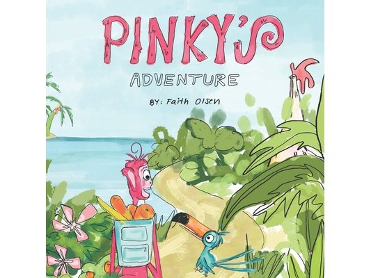 Pinky's Adventure: An Outdoor Animal Jungle Journey to a Magical Island - A Vibrant Illustrated Children's Book About Overcoming Fears, E