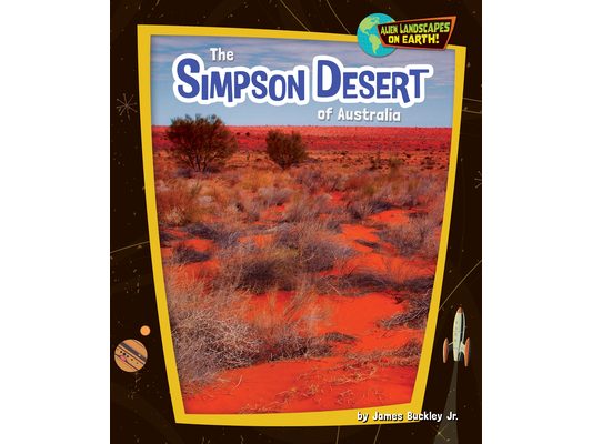 The Simpson Desert of Australia