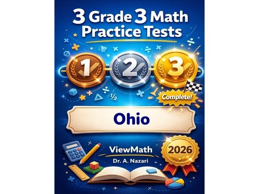 3 Ohio OST Grade 3 Math Practice Tests: Full-Length Test Prep with Detailed Answer Explanations
