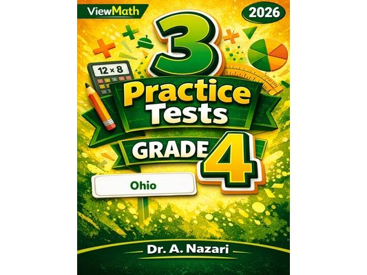 3 Ohio OST Grade 4 Math Practice Tests: Full-Length Test Prep with Detailed Answer Explanations