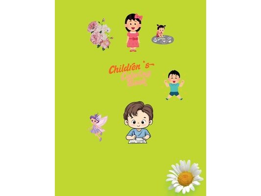 Children's Coloring Book: Coloring book for kids includes animals, flowers, scenery, mandala etc