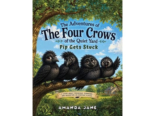 The Adventures of The Four Crows of the Quiet Yard: Pip Gets Stuck