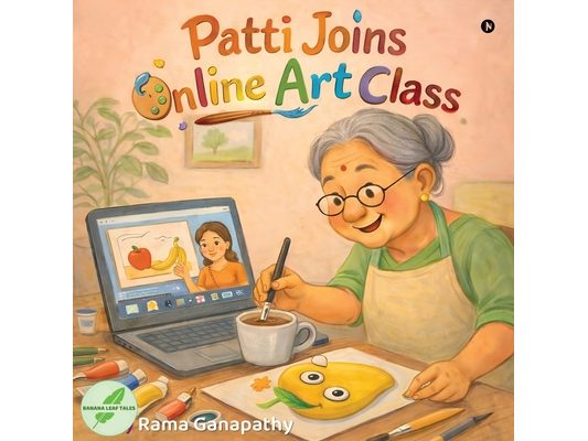 Patti Joins Online Art Class