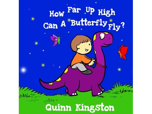 How far up high can a butterfly fly?
