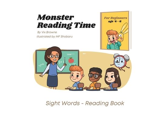 Monster Reading Time: Sight Words - Reading Book for Beginners