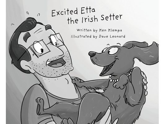Excited Etta the Irish Setter