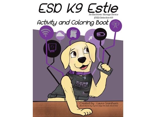 ESD K9 Estie Activity and Coloring Book