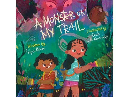 A Monster on My Trail: A Laugh-Out-Loud Nature Adventure about Becoming Fearless