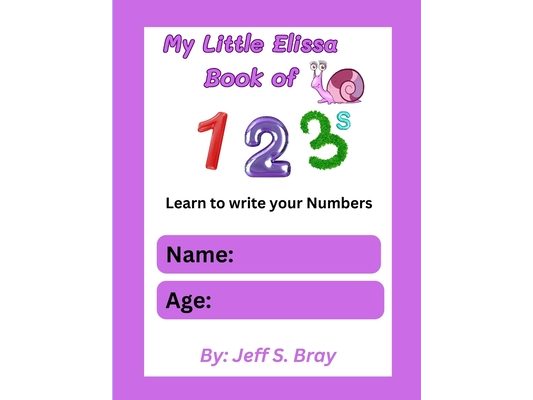 My Little Elissa Book of 123s