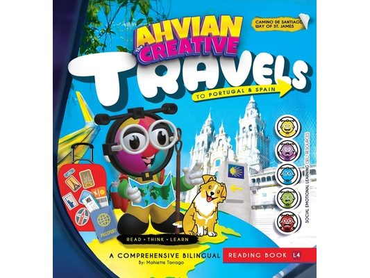 Ahvian The Creative "Travels" Spain - Bilingual Reading Book: (Read, Think, Learn) - Social Emotional Learning (SEL) Resources