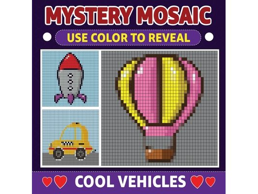Mystery Mosaic: Cool Vehicles
