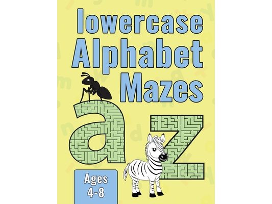 Lowercase Alphabet Mazes