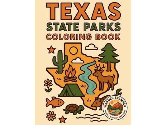 Texas State Parks Coloring Book