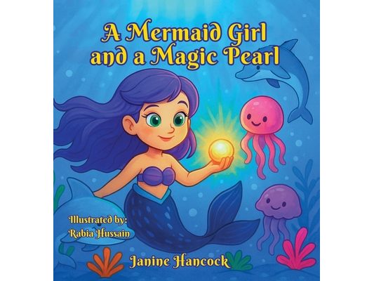 A Mermaid Girl and a Magic Pearl