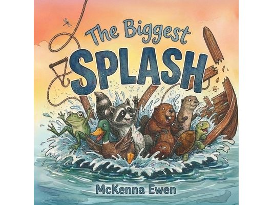 The Biggest Splash: A Rhyming Picture Book About Friendship and Teamwork for Kids