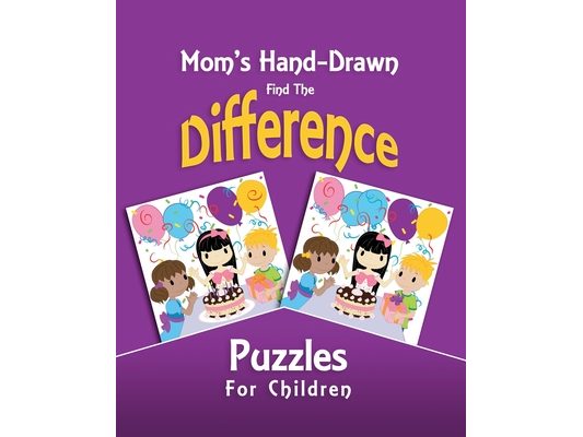 Mom's Hand-Drawn Find-the-Difference Puzzles for Children