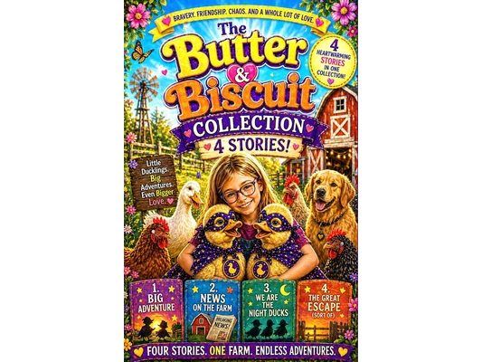 The Butter & Biscuit Collection: 4 Heartwarming Farm Adventure Stories About Friendship, Bravery, and Love