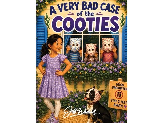 A Very Bad Case of the Cooties: A Story About Imaginary Germs, Kisses, and Who's Really Immune