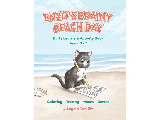 Enzo's Brainy Beach Day Early Learners Activity Book